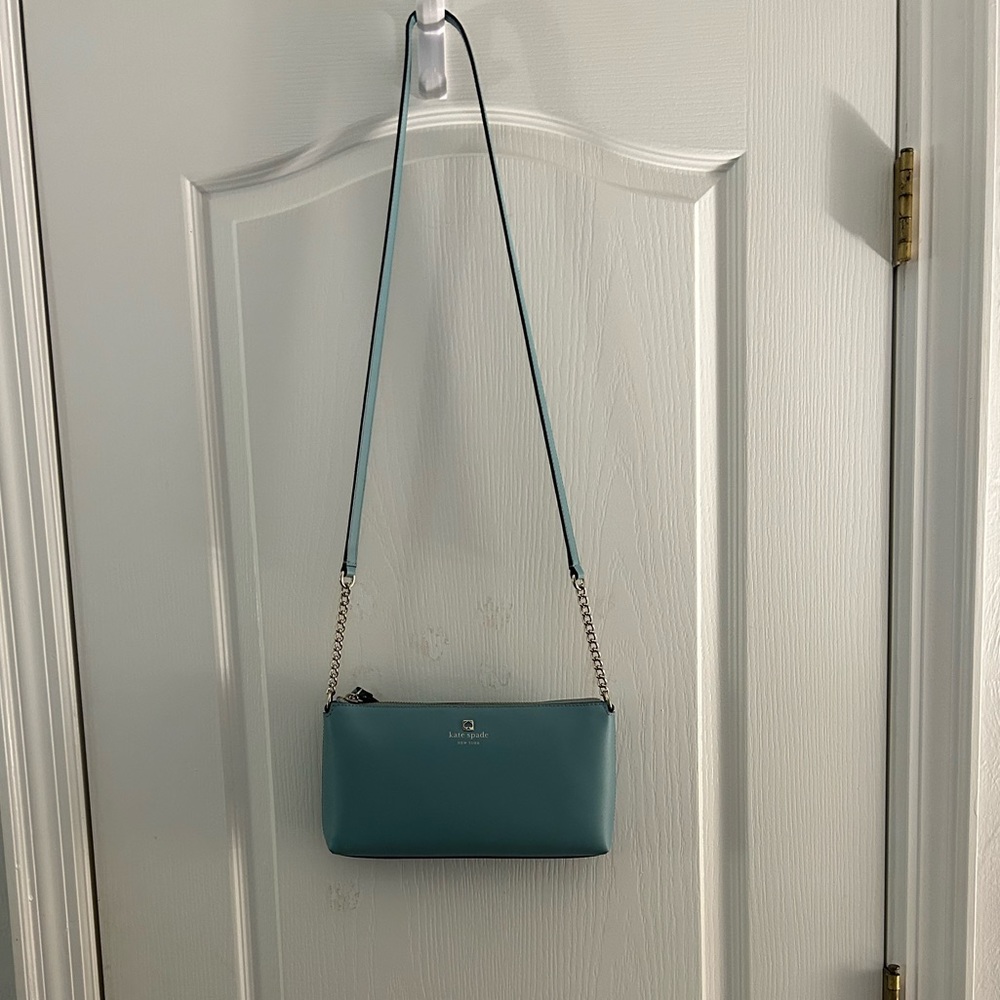 Kate Spade Light Blue Cross Body Purse